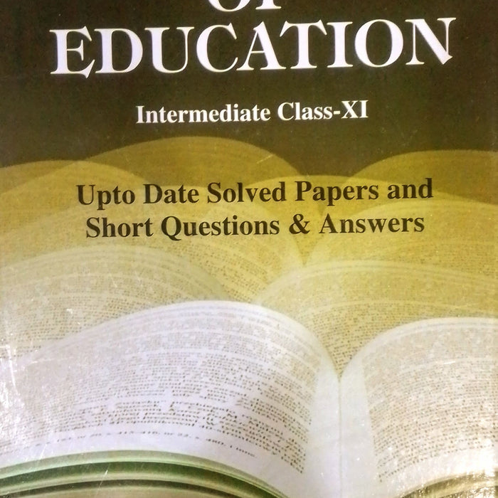 Principles Of Education For Intermediate Class XI  Principles Of Education For Intermediate Class XI