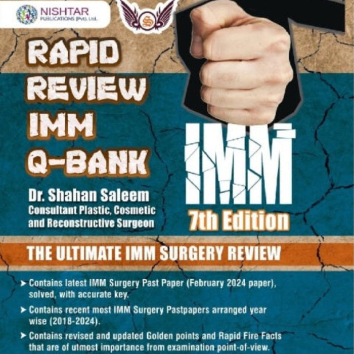 Nishtar Rapid Review IMM Q-Bank: The Ultimate IMM Surgery Review  Nishtar Rapid Review IMM Q-Bank: The Ultimate IMM Surgery Review