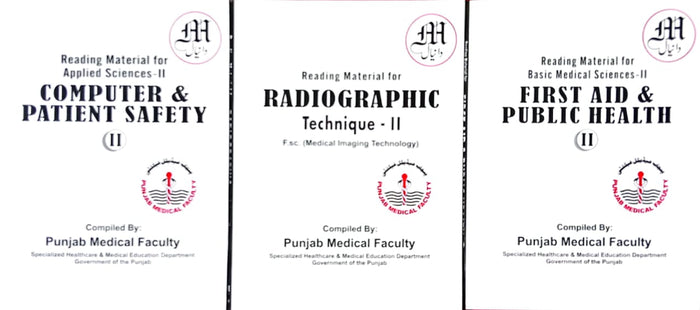 Radiographic Technique - II First Aid & Public Health - II Computer & Patient Safety - II  Radiographic Technique - II First Aid & Public Health - II Computer & Patient Safety - II
