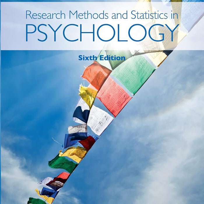 Research Methods and Statistics in Psychology 6th Research Methods and Statistics in Psychology 6th
