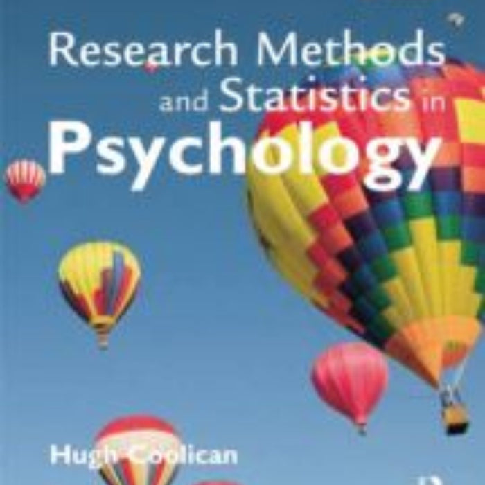 Research Methods and Statistics in Psychology Research Methods and Statistics in Psychology