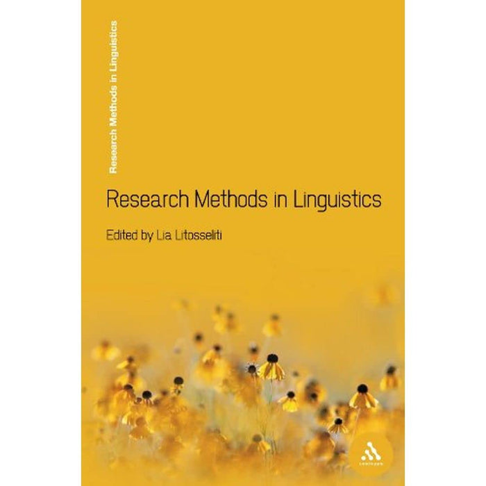 Research Methods in Linguistics Research Methods in Linguistics