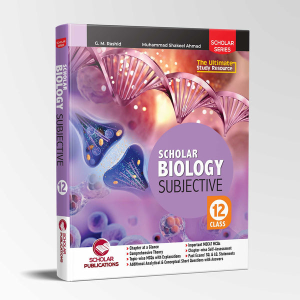 SCHOLAR SERIES BIOLOGY 12 SUBJECTIVE