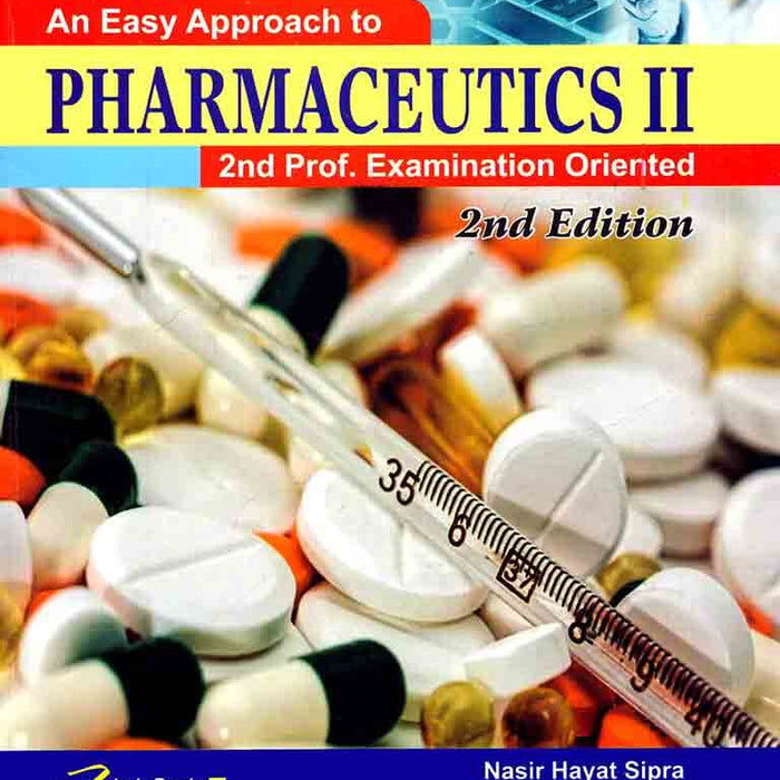 SIPRA An Easy Approach To Pharmaceutics-II SIPRA An Easy Approach To Pharmaceutics-II