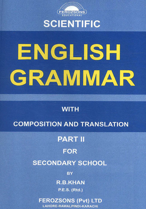 Scientific English Grammar With Composition And Translation Part 2 Scientific English Grammar With Composition And Translation Part 2