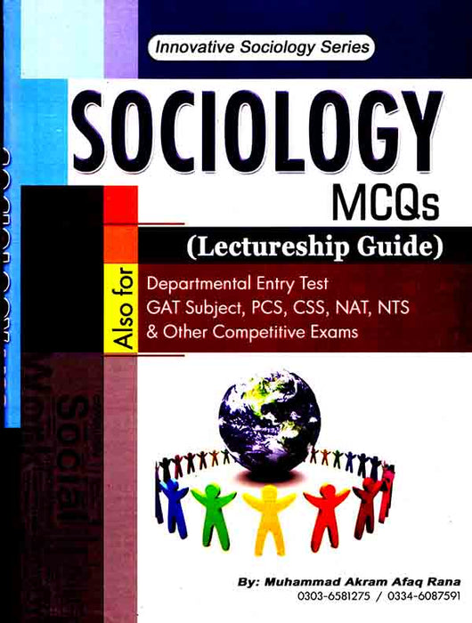 Encyclopedia of Sociology MCQs By Muhammad Akram Afaq Rana Encyclopedia of Sociology MCQs By Muhammad Akram Afaq Rana