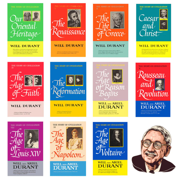 The Story of Civilization - Full 11-Volume Set by Will Durant (Author)