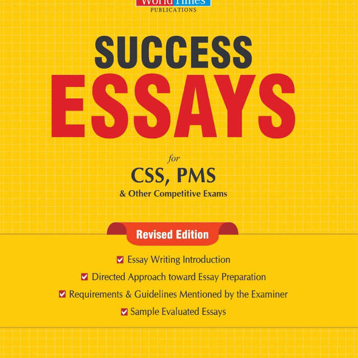 Success Essays For CSS PMS PCS  Success Essays For CSS PMS PCS