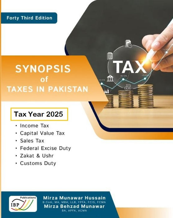 Synopsis Of Taxes In Pakistan Tax Year 2025 Synopsis Of Taxes In Pakistan Tax Year 2025