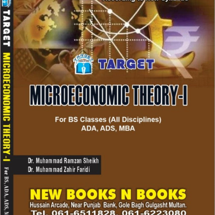 Target Microeconomic Theory - I For ADA ADS BS Target Microeconomic Theory - I For ADA ADS BS