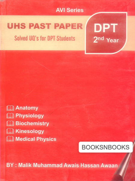 UHS Past Paper Solved UQs for DPT 2nd Year Students