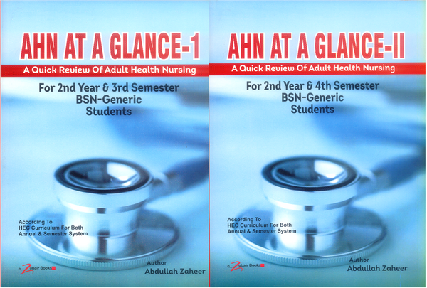 A Quick Review Of Adult Health Nursing AHN at a Glance I & II