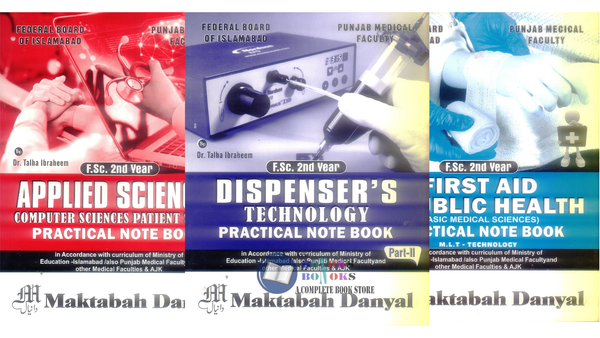 Dispenser's Practical Notebooks For Fsc 2nd year