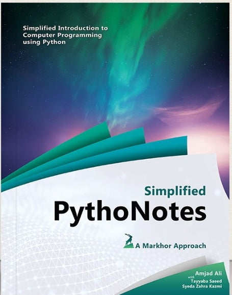 Simplified Pythonotes: A Markhor Approach  Simplified Pythonotes: A Markhor Approach