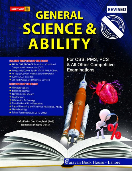General Science and Ability for CSS PMS by Chugtai, Mahmood - Caravan
