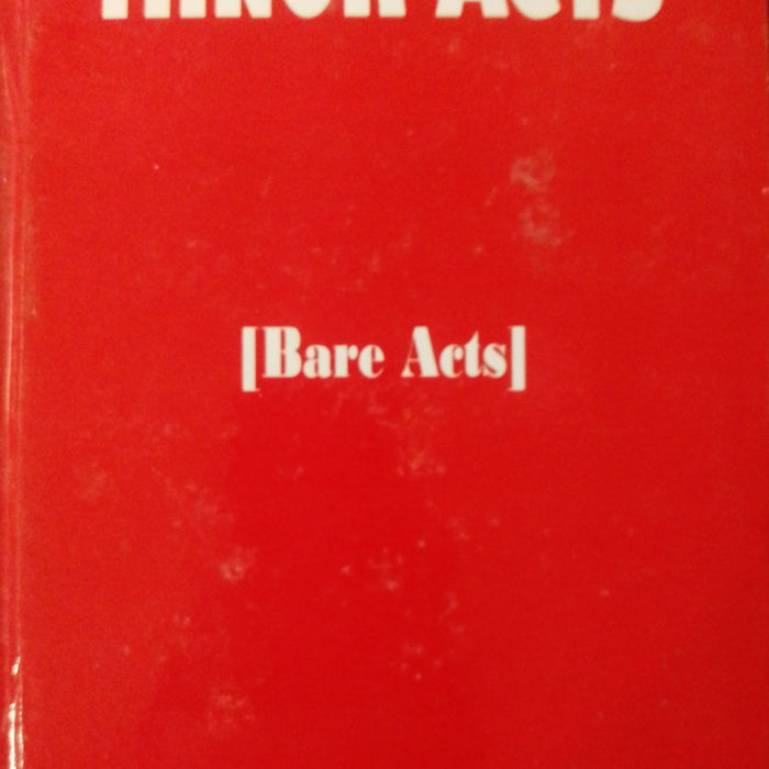 Minor Acts (Bare Act) By Mian Umer Asad- MBH Minor Acts (Bare Act) By Mian Umer Asad- MBH