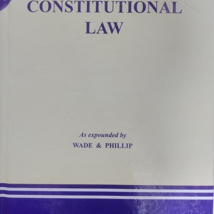 British Constitutional Law British Constitutional Law