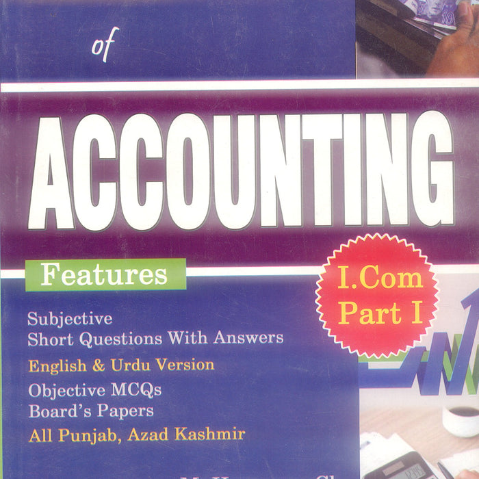 Trend Principles Of Accounting For I.Com Part - I by M. Humayun Ch Trend Principles Of Accounting For I.Com Part - I by M. Humayun Ch