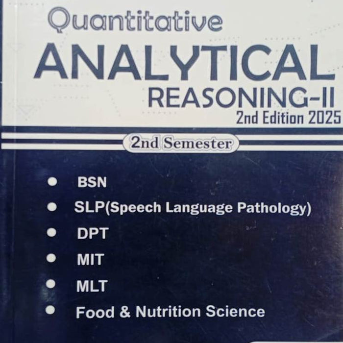 Qunatitative Analytical Reasoning II For 2nd Sem By Laiba Komal Qunatitative Analytical Reasoning II For 2nd Sem By Laiba Komal