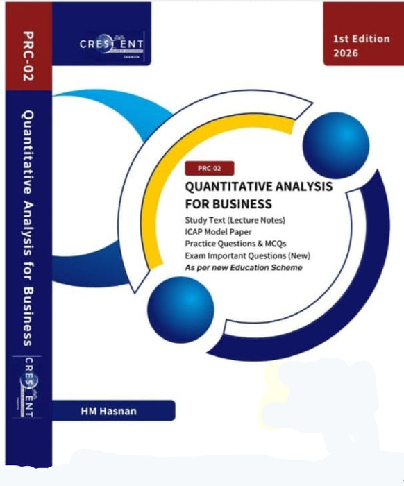 PRC-02 Quantitative Analysis for Business PRC-02 Quantitative Analysis for Business
