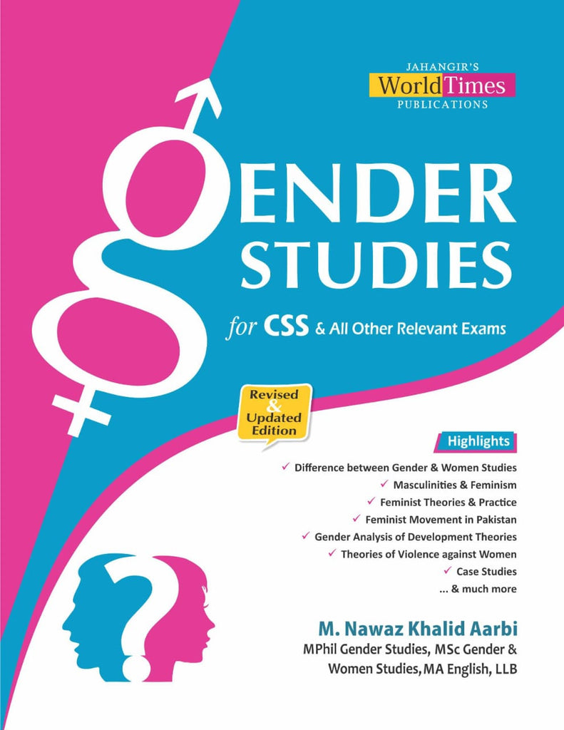 Gender Studies For CSS by M Nawaz Khalid Aarbi - JWT – BooksNbooks