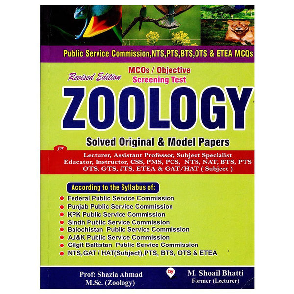 Zoology Solved Original Model Paper