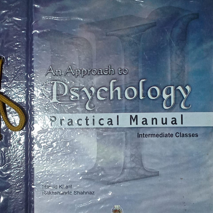 Psychology Practical Note Book Psychology Practical Note Book