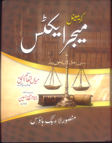 Criminal Major Acts By Inam Ul Haq