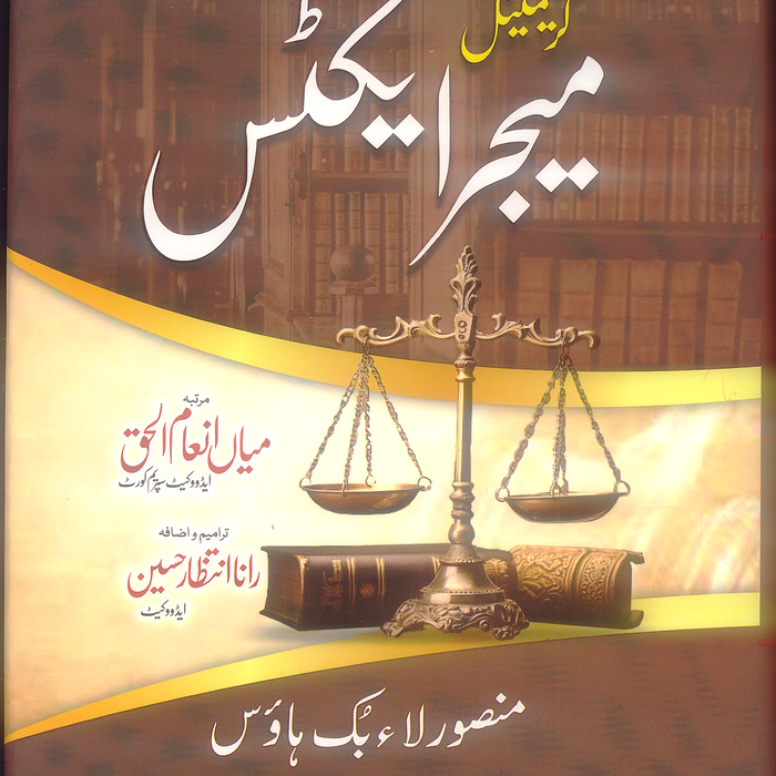 Criminal Major Acts By Inam Ul Haq  Criminal Major Acts By Inam Ul Haq