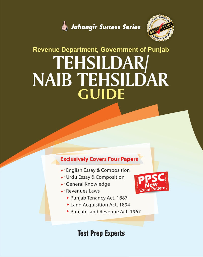 Tehsildar/ Naib Tehsildar Guide PPSC   JWT – BooksNbooks