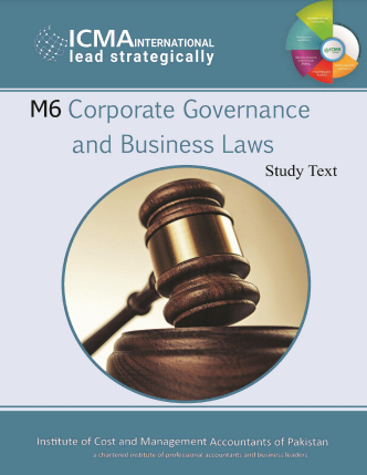 ICMA M6 Corporate Governance and Business Law Study Text ICMA M6 Corporate Governance and Business Law Study Text
