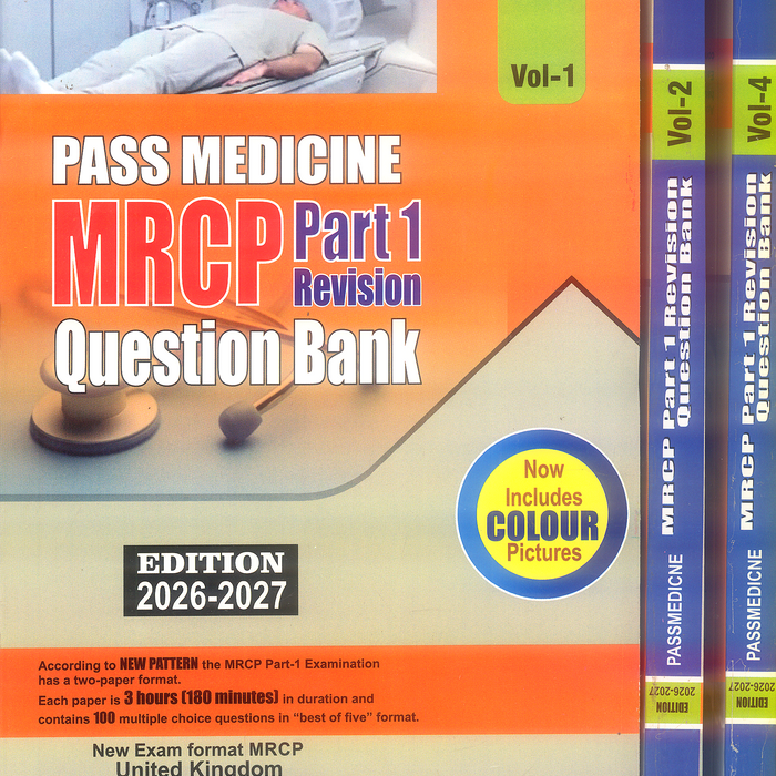 Pass Medicine MRCP Part 1 Revision Question Bank 8 Volumes Set Pass Medicine MRCP Part 1 Revision Question Bank 8 Volumes Set