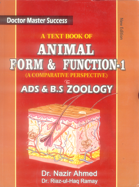 A TEXT BOOK OF ANIMAL FORM & FUNCTION 1 For ADS BS