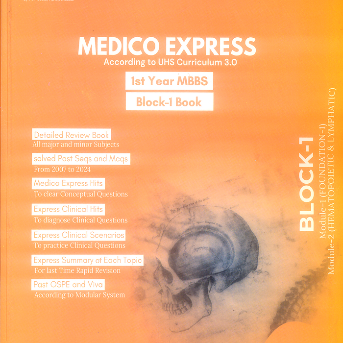 Block 1 Medico Express 1st Year MBBS Block 1 Medico Express 1st Year MBBS
