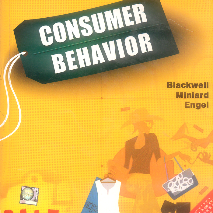 Consumer Behaviour 10th Edition by Roger D. Blackwell Consumer Behaviour 10th Edition by Roger D. Blackwell