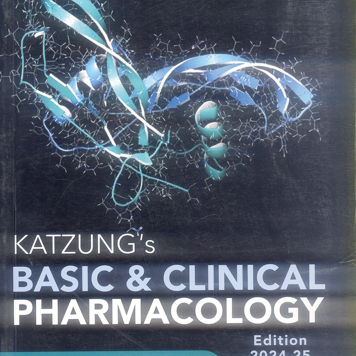 Basic and Clinical Pharmacology Basic and Clinical Pharmacology