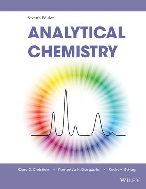 Analytical Chemistry Analytical Chemistry