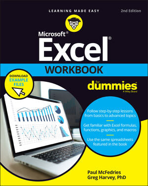 Excel Workbook For Dummies 2nd Edition by Greg Harvey Excel Workbook For Dummies 2nd Edition by Greg Harvey