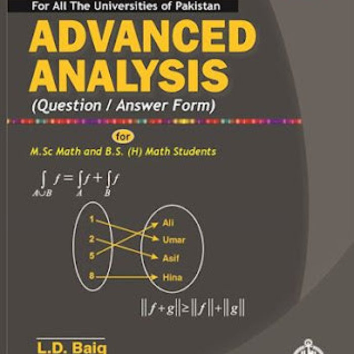 Advanced Analysis Advanced Analysis