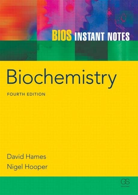 BIOS Instant Notes in Biochemistry 4th Edition BIOS Instant Notes in Biochemistry 4th Edition
