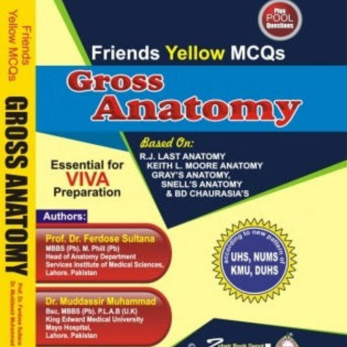 Friends Yellow Gross Anatomy MCQs Friends Yellow Gross Anatomy MCQs