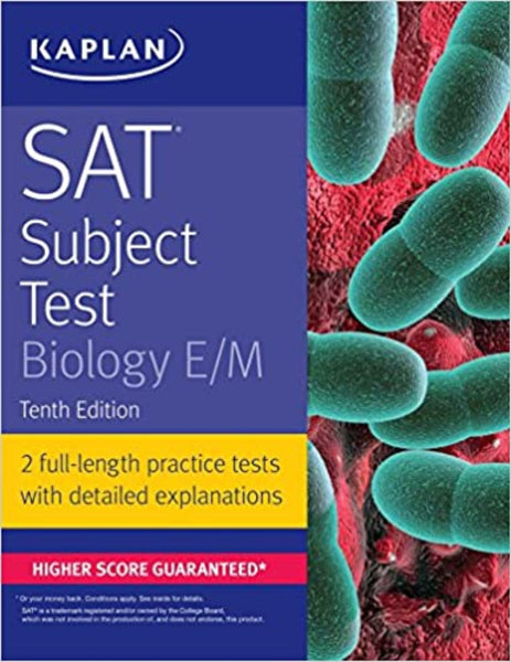 Kaplan SAT Subject Test Biology E/M 10th Edition
