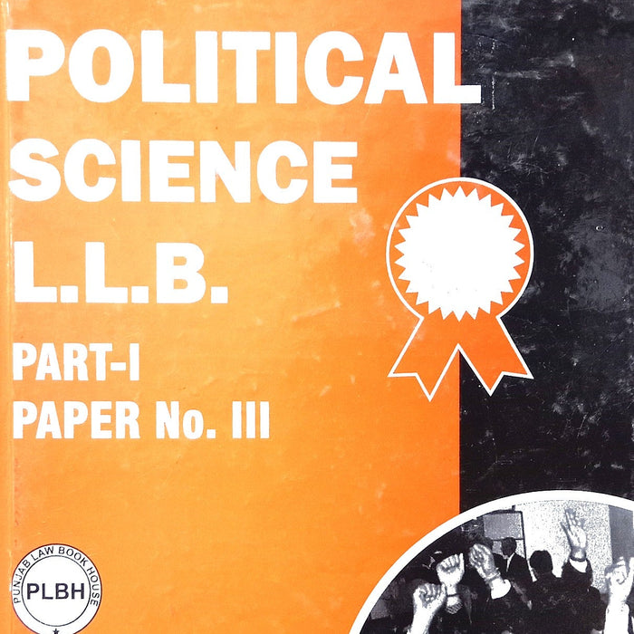 PLBH LLB 5 Years The Political Science Part 1 Paper 3 PLBH LLB 5 Years The Political Science Part 1 Paper 3