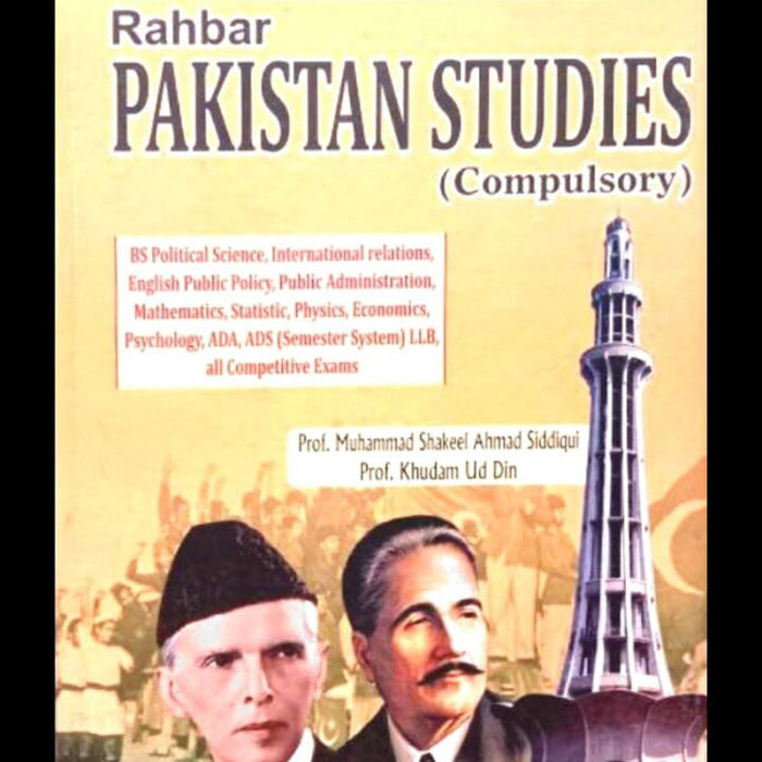 Rahbar Pakistan Studies (Compulsory) Rahbar Pakistan Studies (Compulsory)