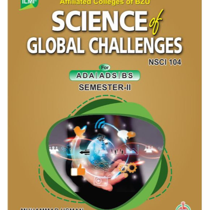 Science Of Global Challenges For ADP ADS BS Science Of Global Challenges For ADP ADS BS