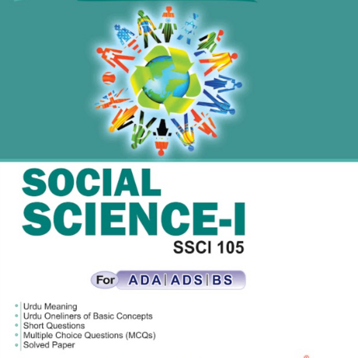 Social Science - I For ADA ADS BS Social Science - I For ADA ADS BS