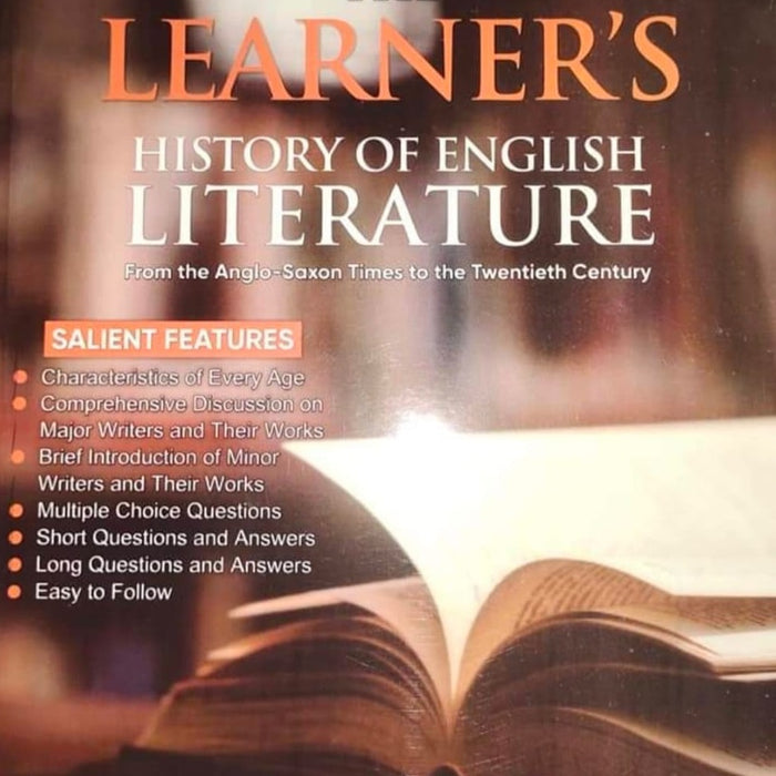 The Learners History Of English Literature The Learners History Of English Literature