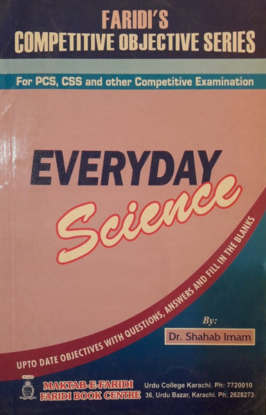 Everyday Science For CSS PMS PCS By Prof. Shahab Imam
