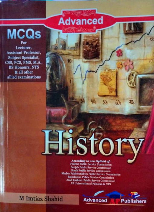Advanced History Mcqs For CSS PMS PCS & Other Exams By Imtiaz Shahid Advanced History Mcqs For CSS PMS PCS & Other Exams By Imtiaz Shahid