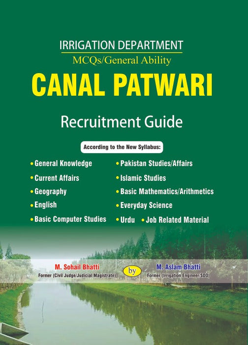 Canal Patwari MCQs Guide By M Sohail Bhatti M Aslam Bhatti Canal Patwari MCQs Guide By M Sohail Bhatti M Aslam Bhatti